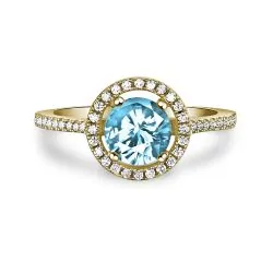 Anillo Round Tiffany Gold