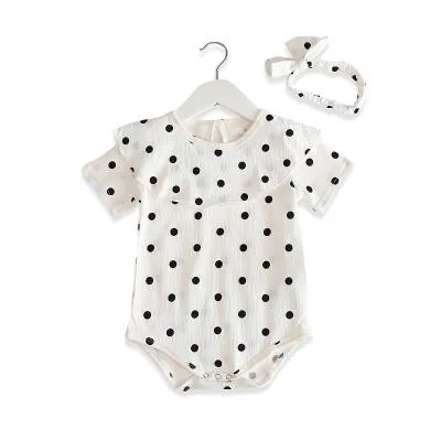 Body de bebé verano de bolitas