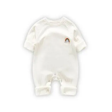 Enterizo de bebé Arcoiris de algodón