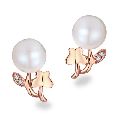 Aretes Perlas en Primavera